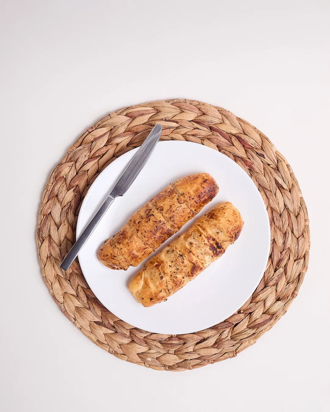 Prato pronto: Pão de Alho de Camarão